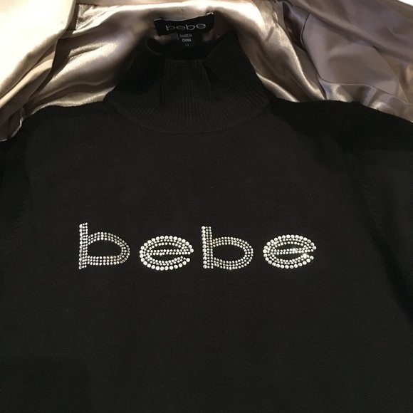 🖤 BEBE MOCK KNIT - Picture 3 of 9